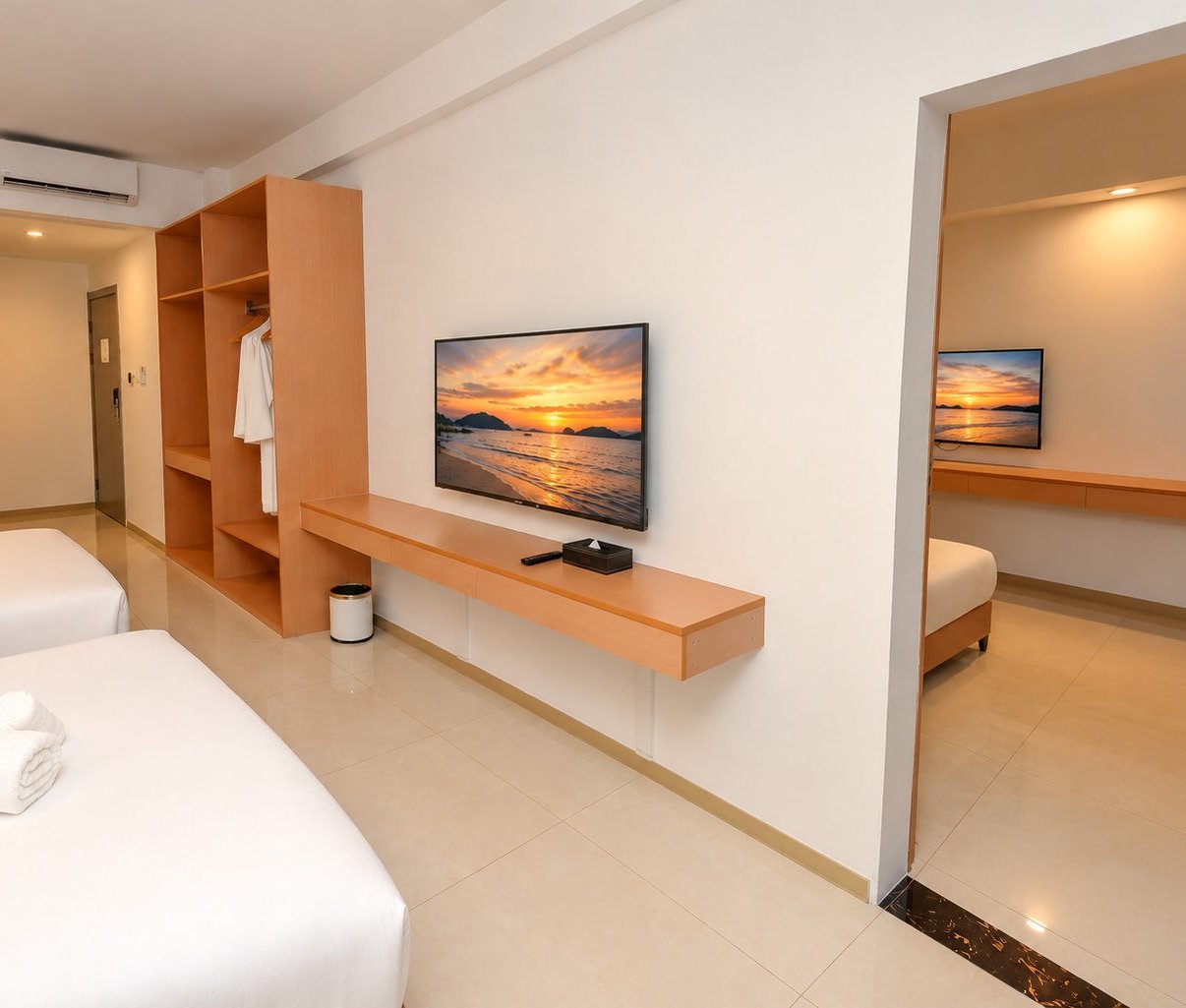 Two Bedroom Suite with connecting rooms